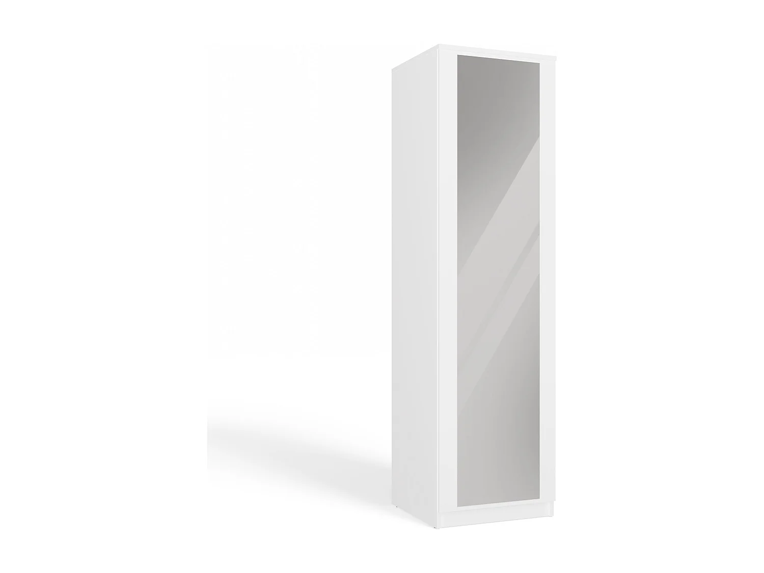 Szafa Malwa SD-50 |  Biała | 50x50x180 cm |Szafa z Systemem TIP-ON