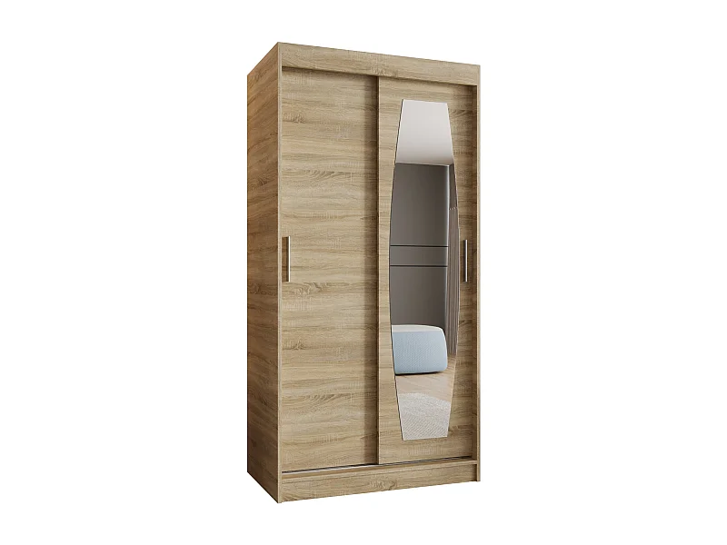 SCHWEBETÜRENSCHRANK ROSSA 200/100/62 2-Türig (Sonoma)