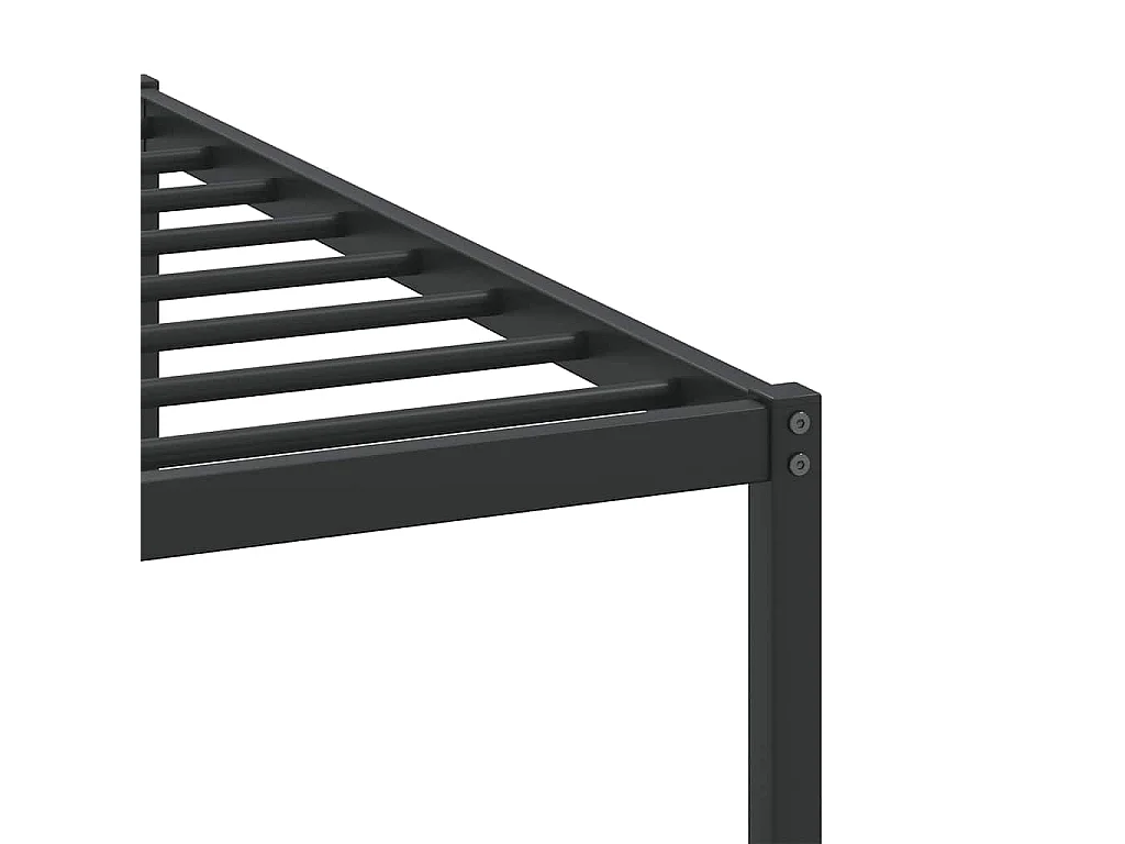 Bedframe zonder matras 183x213 cm spaanplaat bruin eikenkleurig
