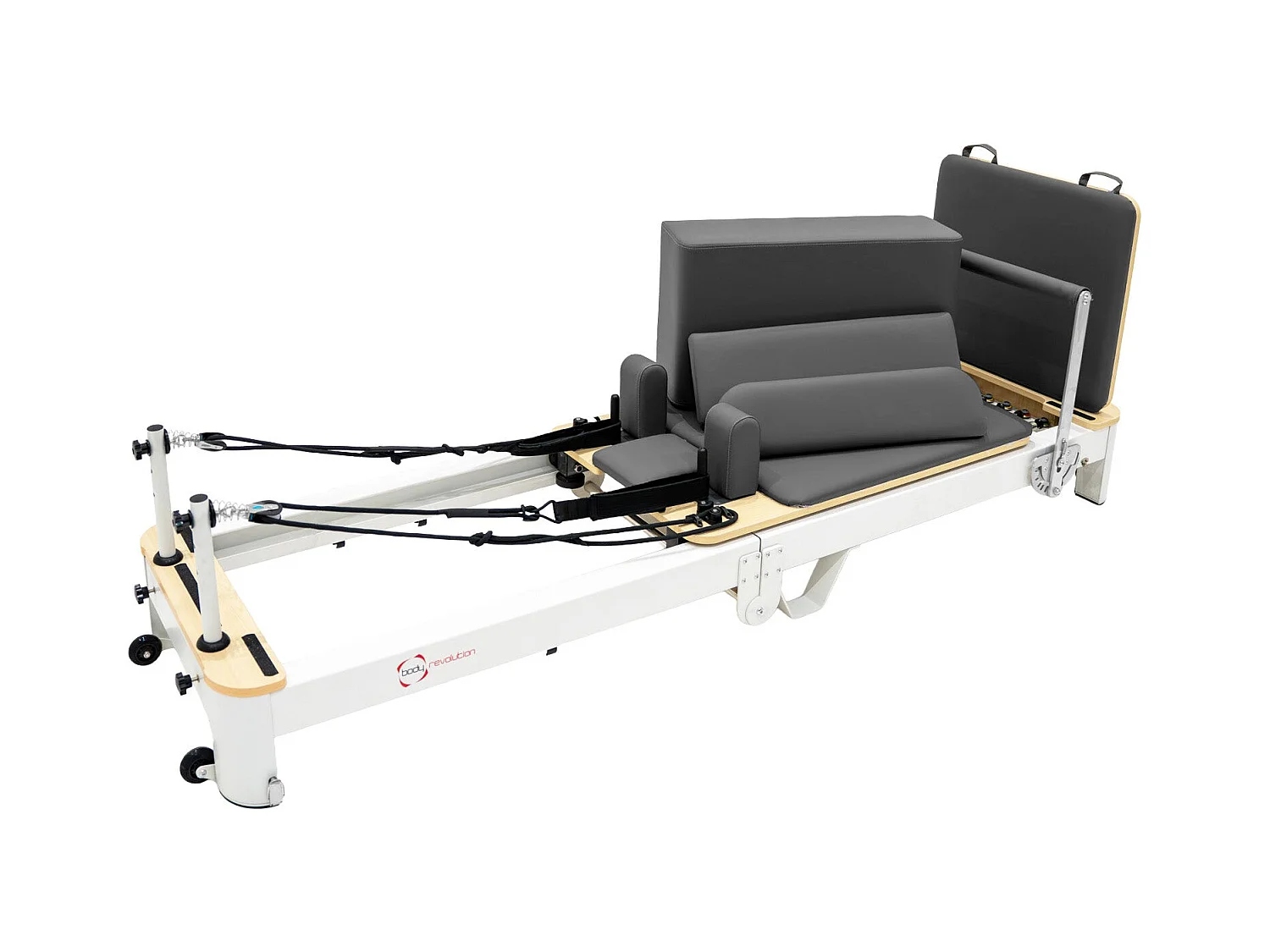 Macchina Pilates Reformer Alluminio Pieghevole Multifunzionale Casa Palestra