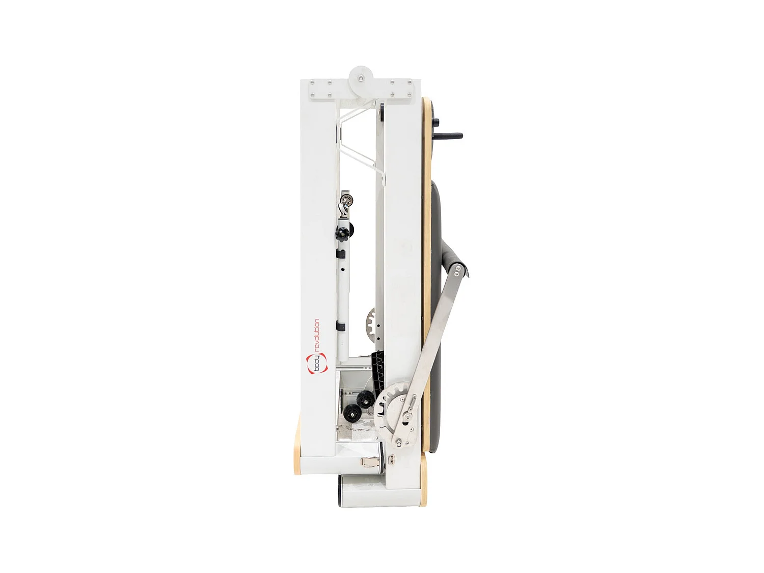 Machine Reformer Pilates Pliable Cadre en Métal Multifonction Salle de Sport