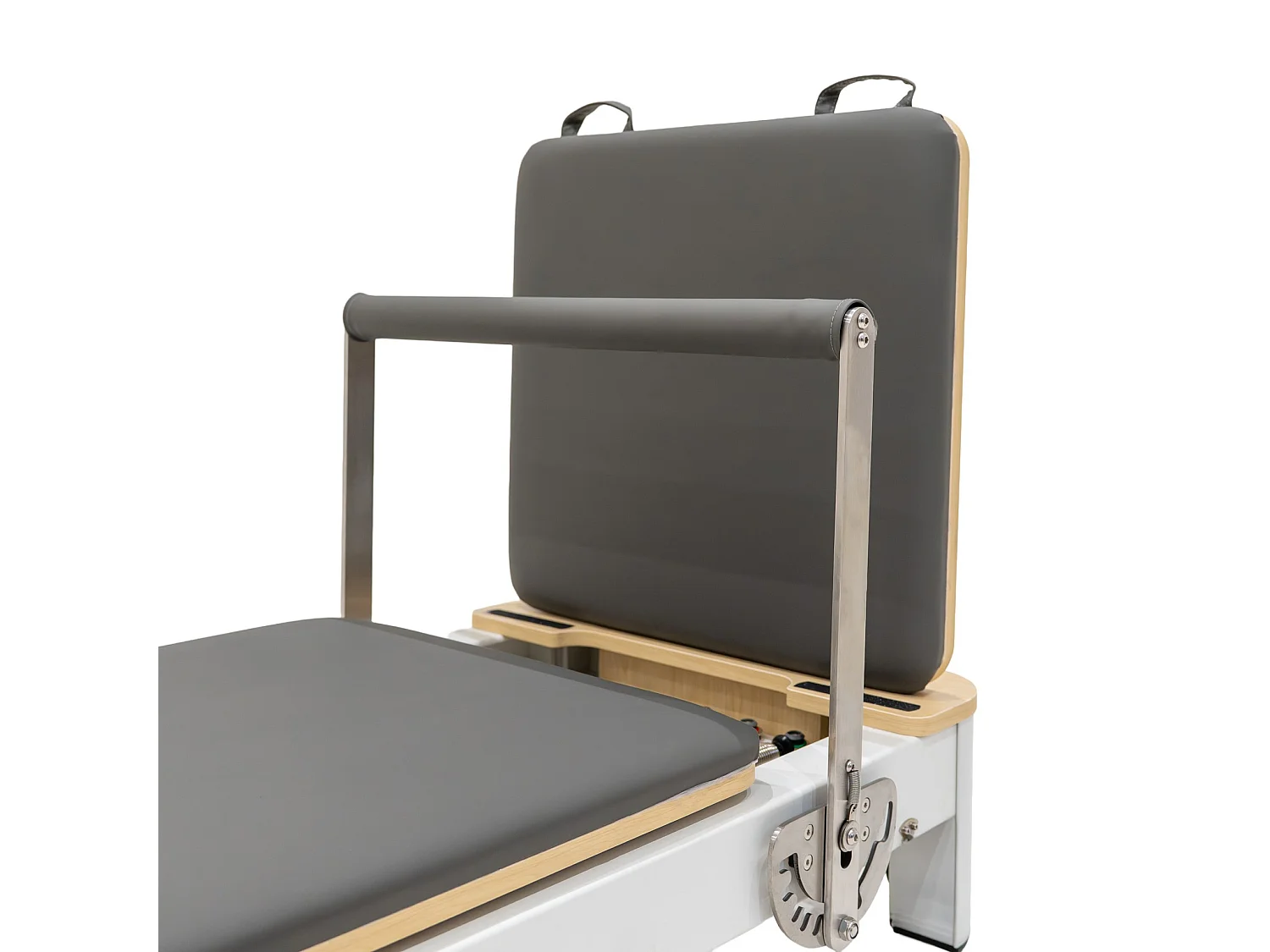 Machine Reformer Pilates Pliable Cadre en Métal Multifonction Salle de Sport