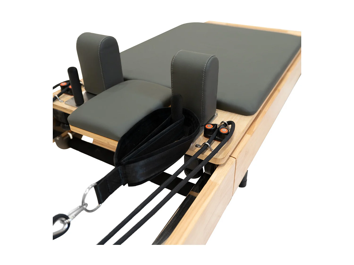 Macchina Pilates Reformer Rovere Pieghevole Multifunzionale Letto Palestra Casa