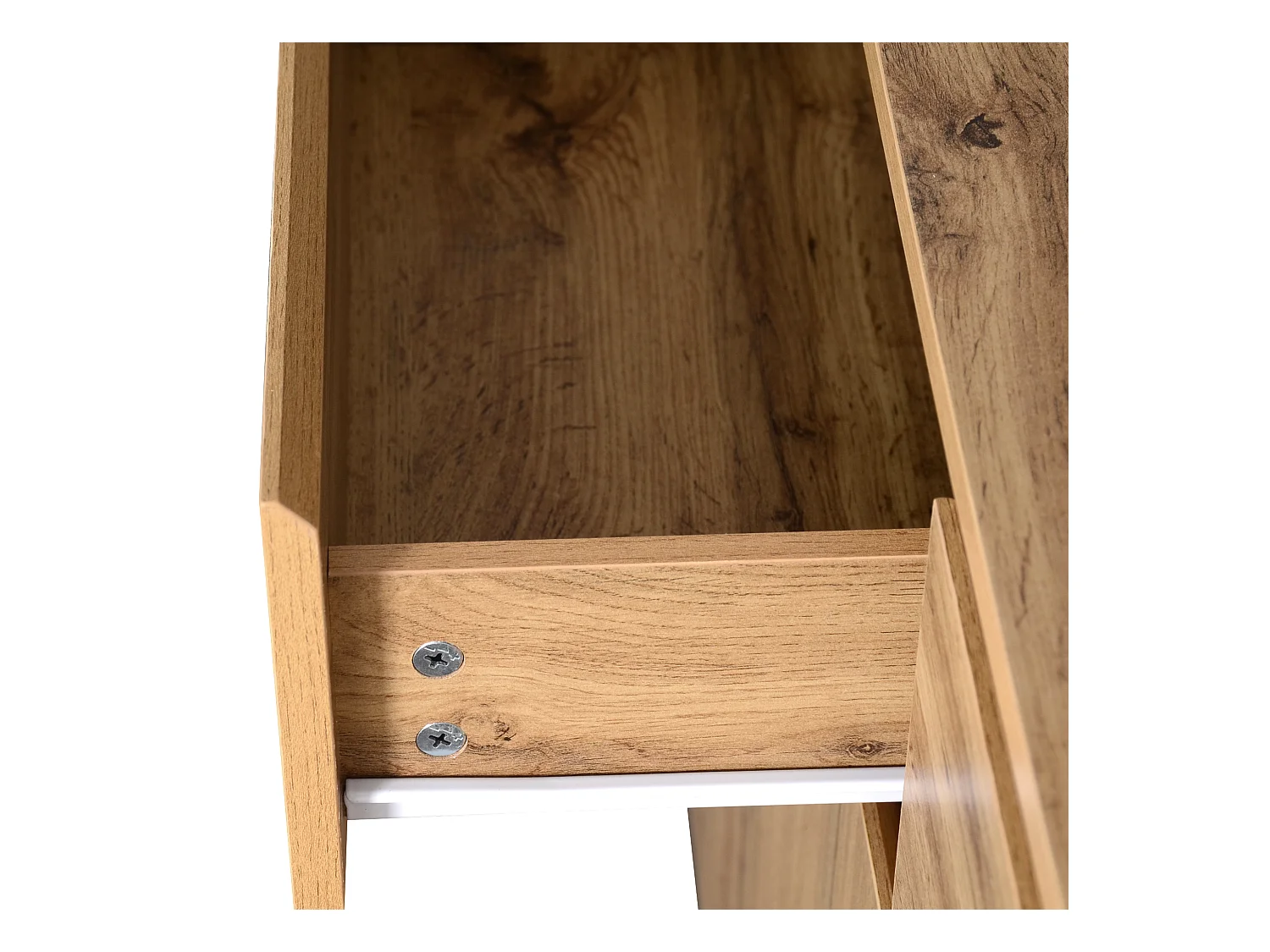 Eetkamerdressoir met 3 deuren en 3 laden - houten opbergmeubel - bruin (135x40x81 cm)