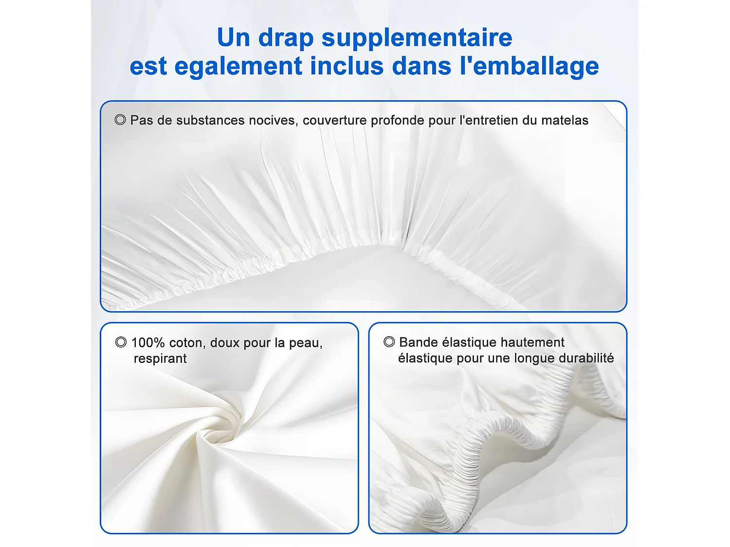Matelas 90 x 200,Matelas Ressorts Ensachés Épaisseur 22cm,Conception Ergonomique 7 Zones,Matelas Anti-Allergique avec Housse Lavable