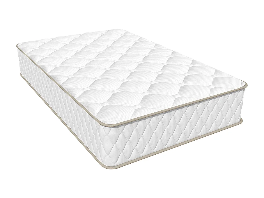 Matelas 80 x 200 cm à ressorts ensachés avec mémoire de forme,multiples tailles– Épaisseur 22 cm