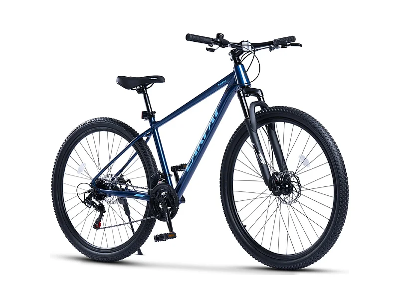Vélo Tout Terrain, VTT Aluminium 29 Pouces, 21 Vitesses, Freins à disque mécaniques,  charge max 120kg, vormontiert, pour les adultes de 175 à 190cm