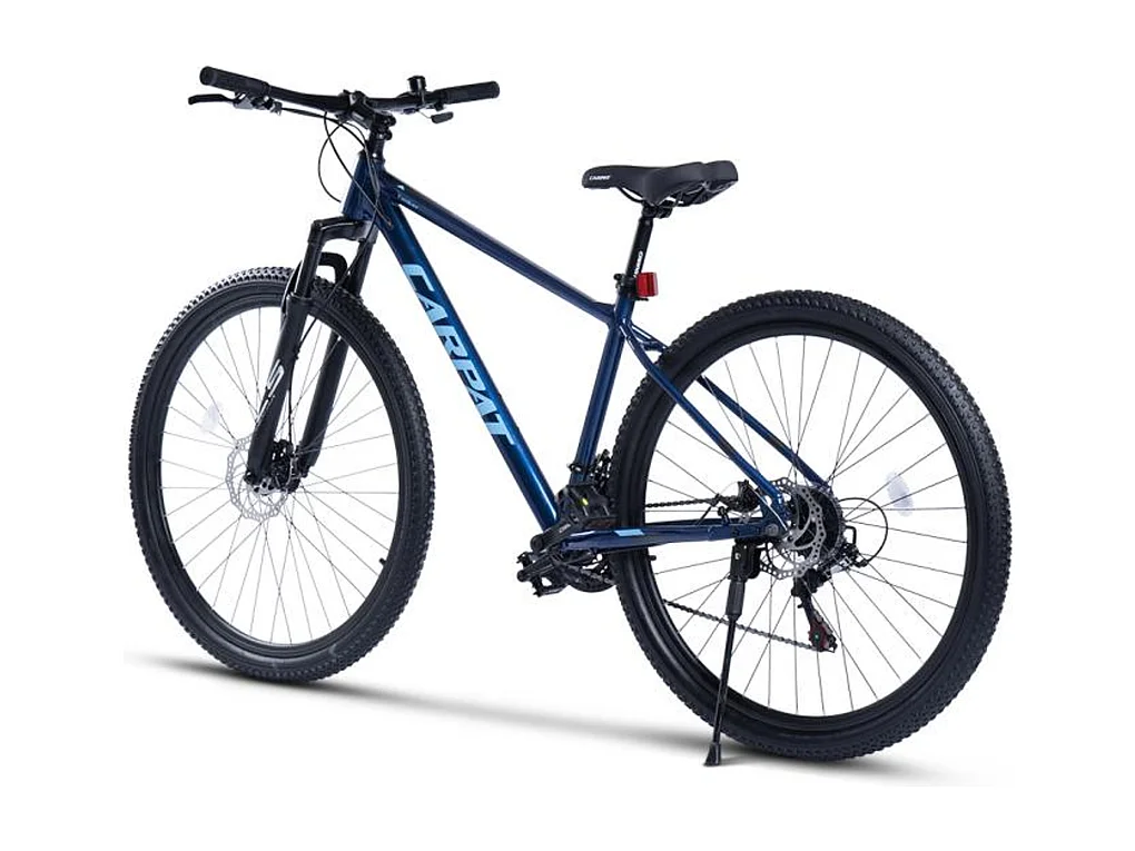 29-Zoll-Aluminium-Mountainbike, 21 Gänge, mechanische Scheibenbremsen, max. Belastung 120 kg, vormontiert, für Erwachsene mit einer Körpergröße von 175–190 cm
