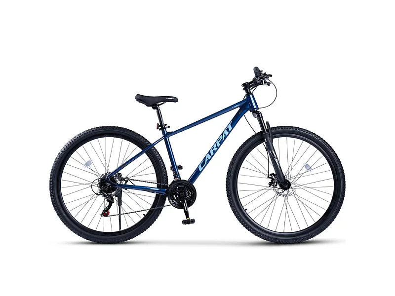 29-Zoll-Aluminium-Mountainbike, 21 Gänge, mechanische Scheibenbremsen, max. Belastung 120 kg, vormontiert, für Erwachsene mit einer Körpergröße von 175–190 cm