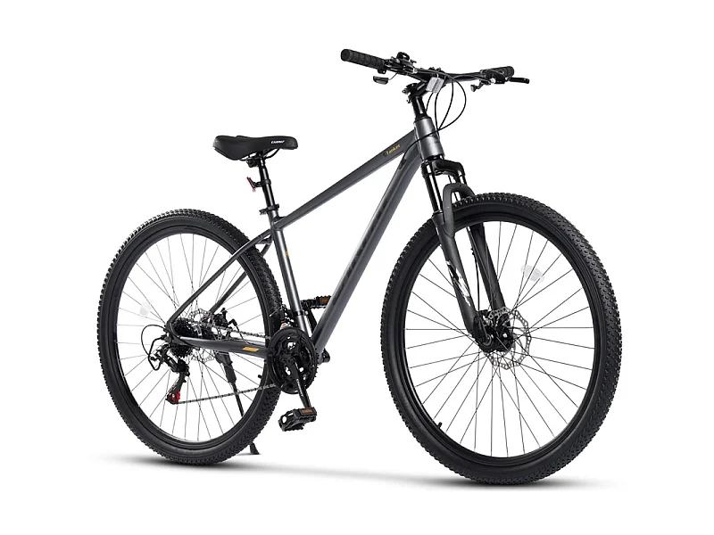 VTT Aluminium 29 Pouces, 21 Vitesses, Freins à disque mécaniques,  charge max 120kg, vormontiert, pour les adultes de 175 à 190cm