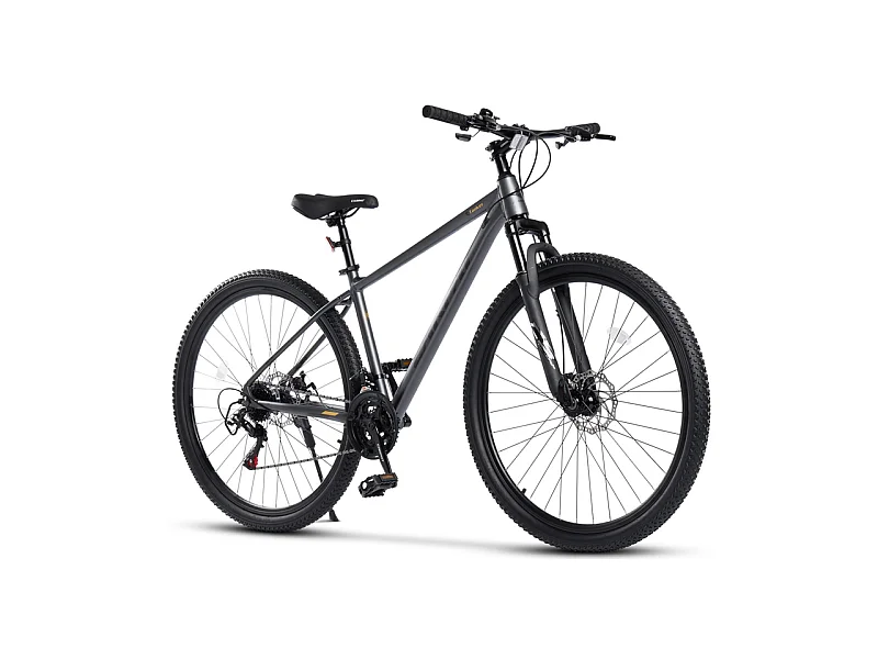 VTT Aluminium 29 Pouces, 21 Vitesses, Freins à disque mécaniques,  charge max 120kg, vormontiert, pour les adultes de 175 à 190cm