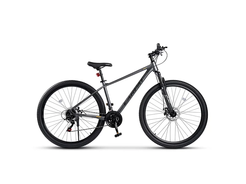 Mountainbike, 29-Zoll-Aluminiumrahmen, 21 Gänge, mechanische Scheibenbremsen, max. 120 kg, vormontiert, für Erwachsene mit einer Körpergröße von 175–190 cm