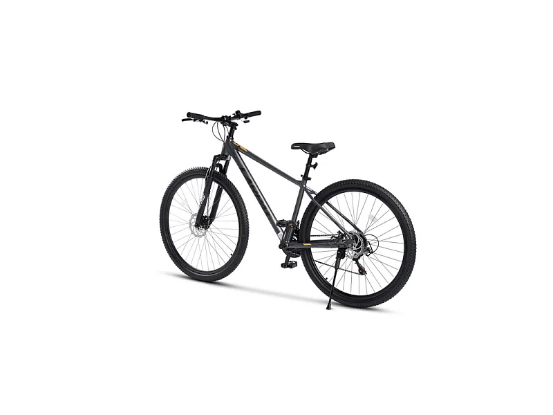 Mountainbike, 29-Zoll-Aluminiumrahmen, 21 Gänge, mechanische Scheibenbremsen, max. 120 kg, vormontiert, für Erwachsene mit einer Körpergröße von 175–190 cm