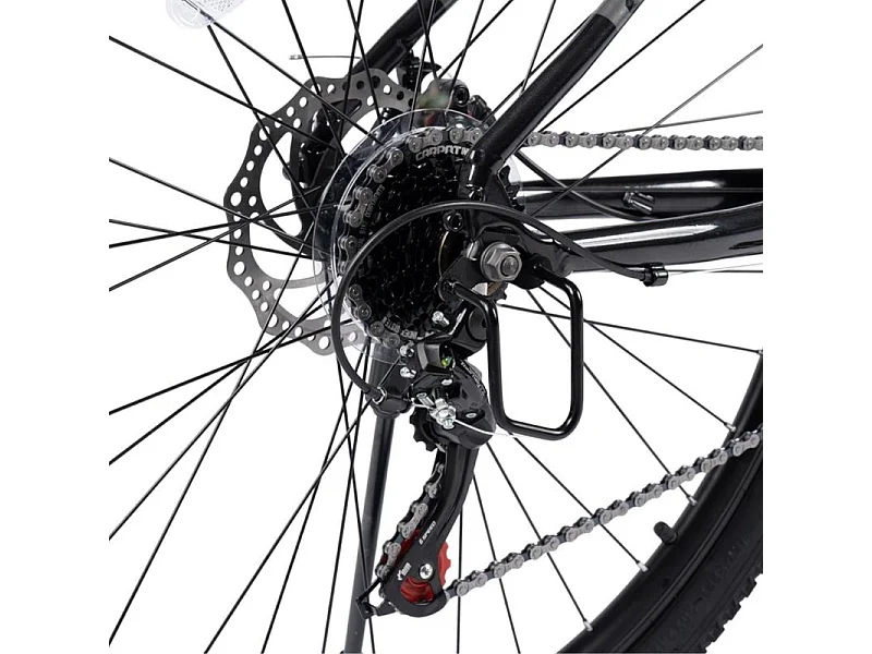 Vélo Tout Terrain VTT Aluminium 29 Pouces, 21 Vitesses, Freins à disque mécaniques,  charge max 120kg, vormontiert, pour les adultes de 175 à 190cm