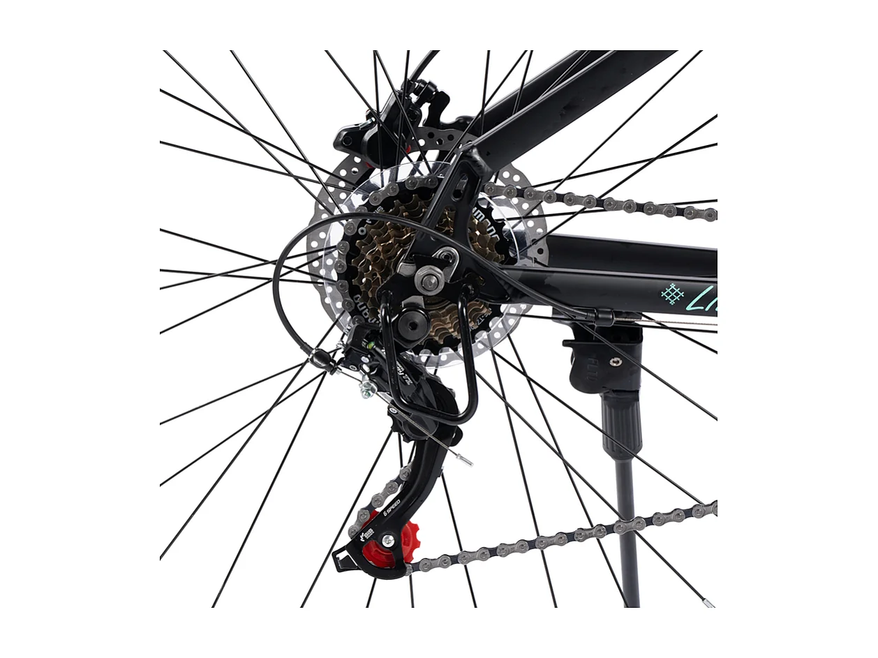 Vélo Tout Terrain, VTT 29 Pouces - 21 Vitesses Suspension Avant - avec Freins à disque hydrauliques - 85% vormontiert - pour les adultes de 175 à 190cm