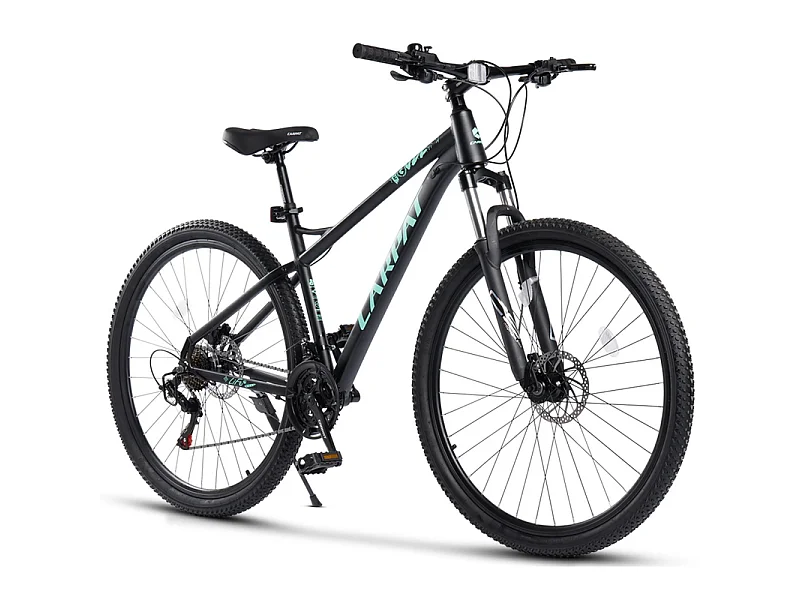 Vélo Tout Terrain, VTT 29 Pouces - 21 Vitesses Suspension Avant - avec Freins à disque hydrauliques - 85% vormontiert - pour les adultes de 175 à 190cm