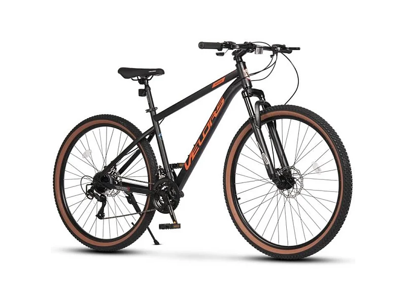 Mountainbike, 29 Zoll – 21 Gänge – 160-mm-Scheibenbremsen – 85 % vormontiert – max. Belastung 120 kg – Für Erwachsene mit einer Körpergröße von 165–180 cm