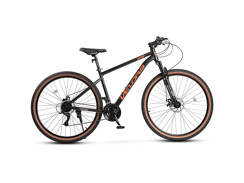 Mountainbike, 29 Zoll – 21 Gänge – 160-mm-Scheibenbremsen – 85 % vormontiert – max. Belastung 120 kg – Für Erwachsene mit einer Körpergröße von 165–180 cm