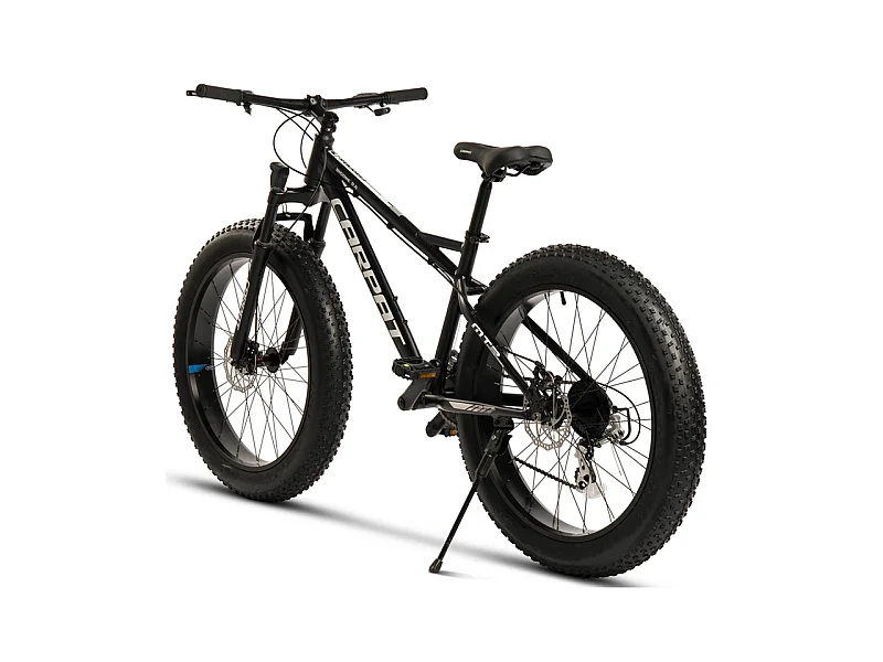 Bicicletta Tutto Terreno 26 pollici - 8 velocità - Sospensione Anteriore 80 mm - con LED anteriore/posteriore - Per adulti 150–195cm