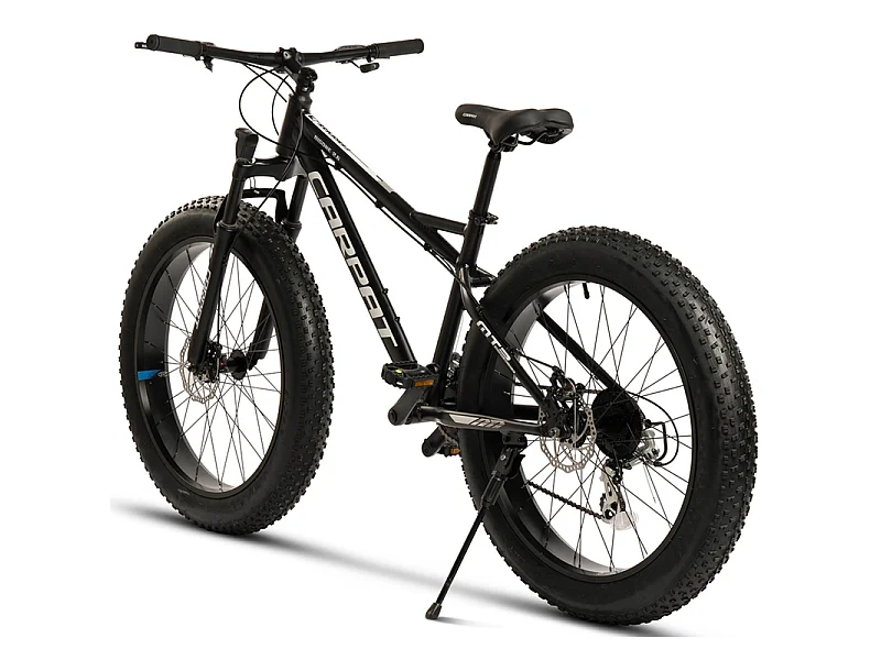 Vélo Tout Terrain VTT 26 pouces - 8 vitesses - Suspension Avant 80 mm - avec avant/arrière LED - Pour les adultes 150–195cm