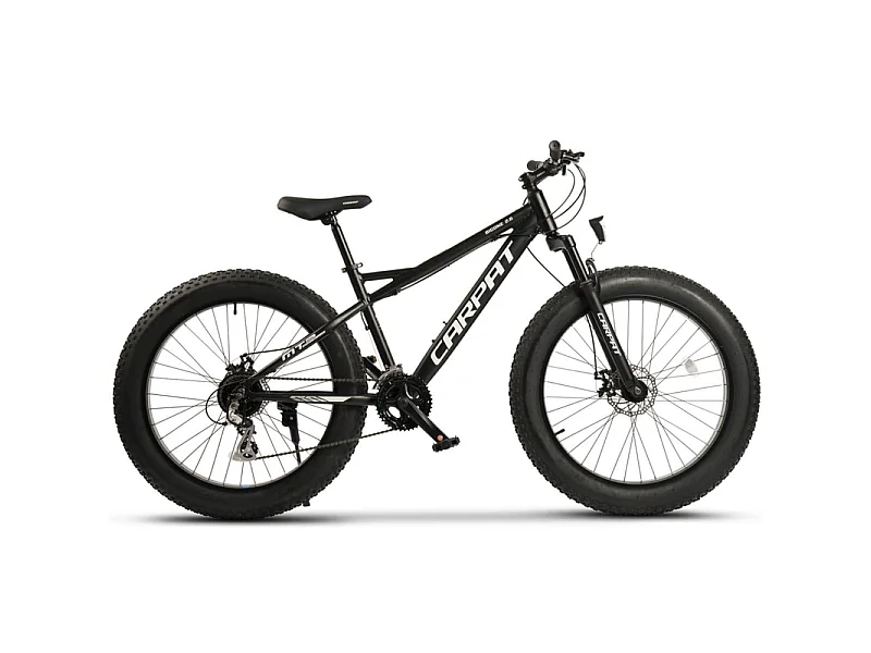 Vélo Tout Terrain VTT 26 pouces - 8 vitesses - Suspension Avant 80 mm - avec avant/arrière LED - Pour les adultes 150–195cm