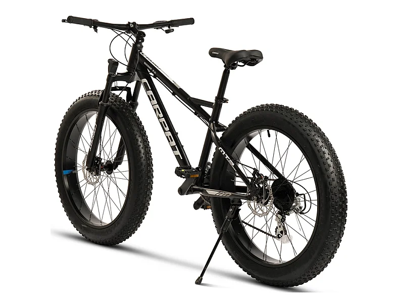 Vélo Tout Terrain VTT 26 pouces - 8 vitesses - Suspension Avant 80 mm - avec avant/arrière LED - Pour les adultes 150–195cm