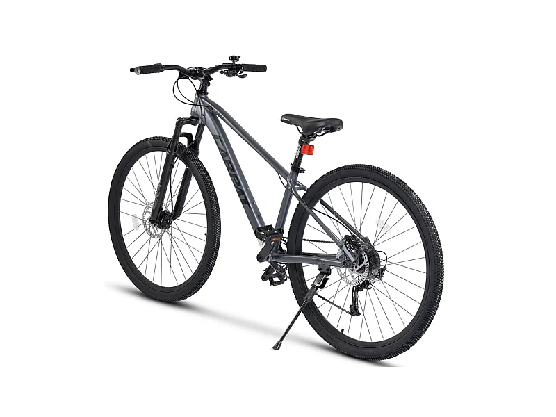 Citybike 26 Zoll - 21 Gänge - mit Gepäckträger - höhenverstellbarer Lenker - 95% vormontiert - für 150-165cm