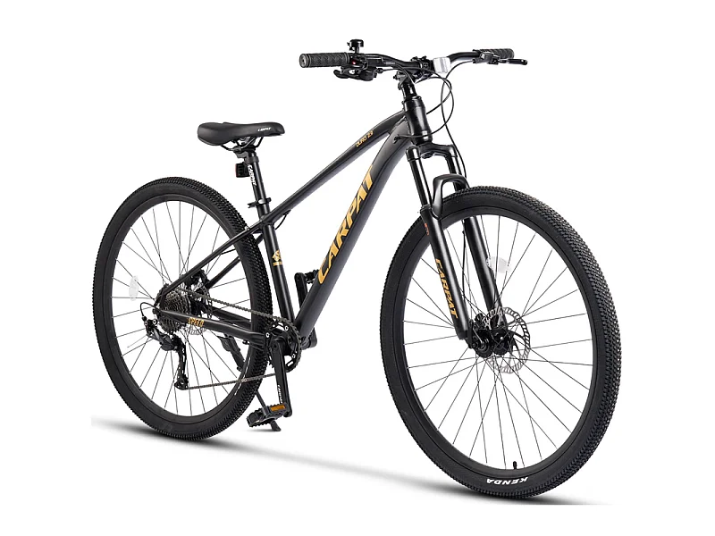 Vélo tout-terrain VTT 29 Pouces, 9 vitesses, avec freins à disque hydrauliques, tige de selle réglable, pour les adultes 175-190cm