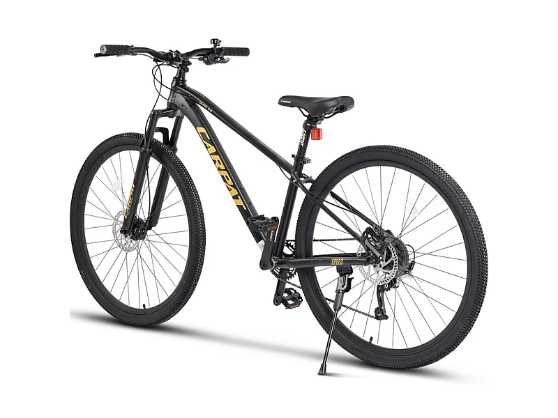 Vélo tout-terrain VTT 29 Pouces, 9 vitesses, avec freins à disque hydrauliques, tige de selle réglable, pour les adultes 175-190cm