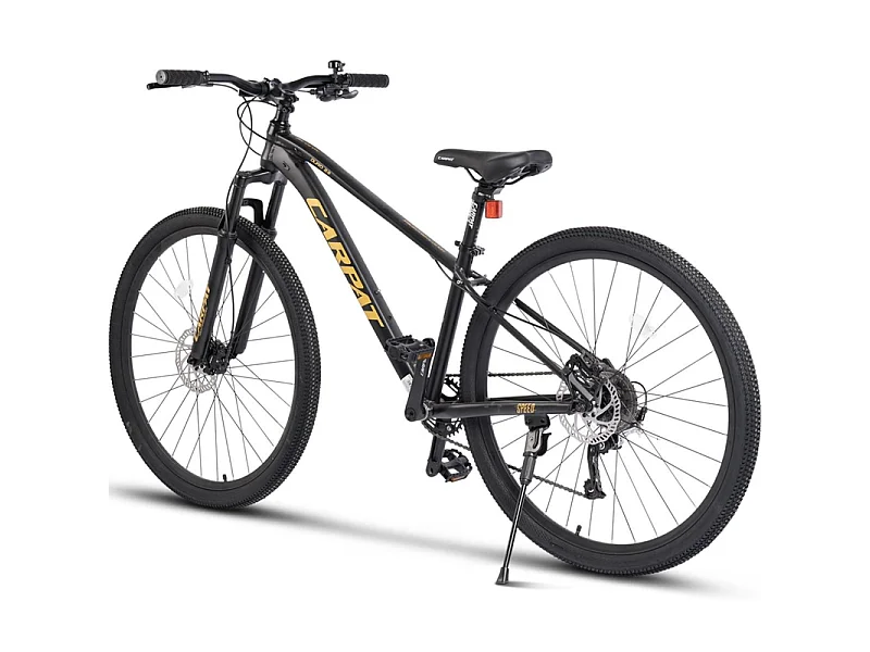 Geländerad 29 Zoll, 9 Gänge, mit hydraulischen Scheibenbremsen, verstellbarer Sattelstütze, für Erwachsene 175-190cm