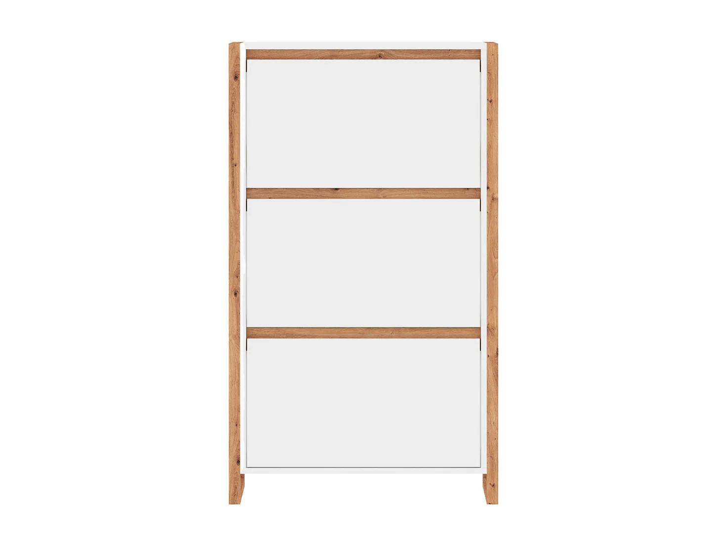 Meuble à Chaussures 3 Abattants L70 cm - DENVER