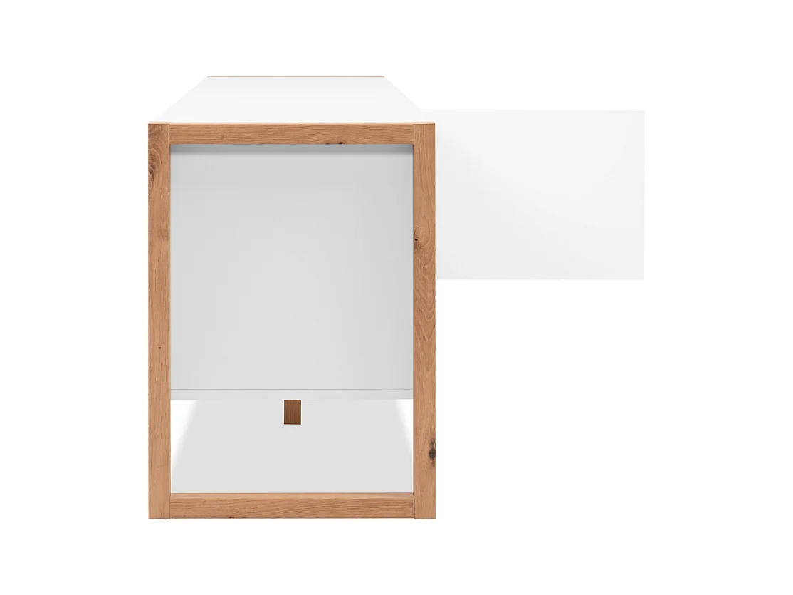 Mueble de TV de 160 cm con 2 puertas y 2 baldas - Denver