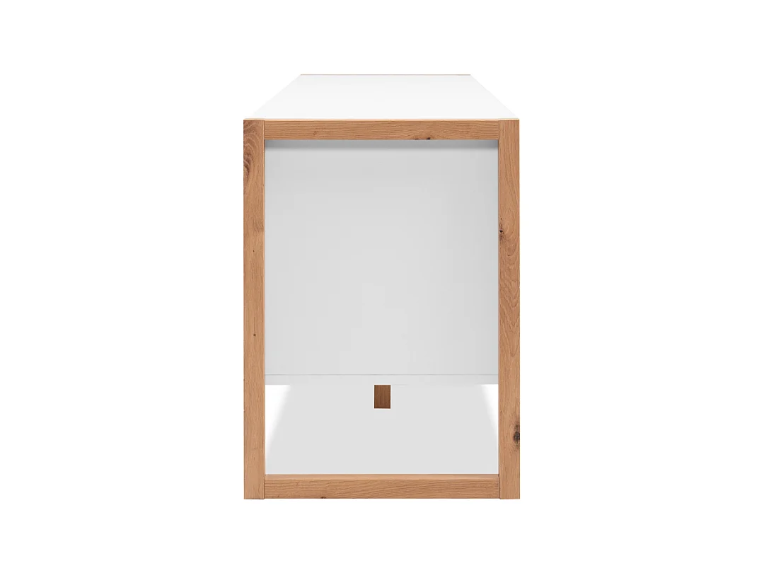 Mueble de TV de 160 cm con 2 puertas y 2 baldas - Denver