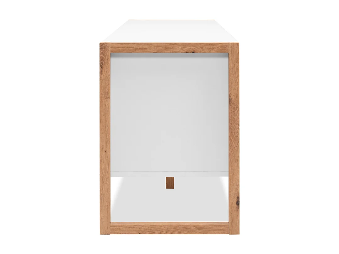 Meuble TV 2 portes et 2 niches L160 cm - DENVER