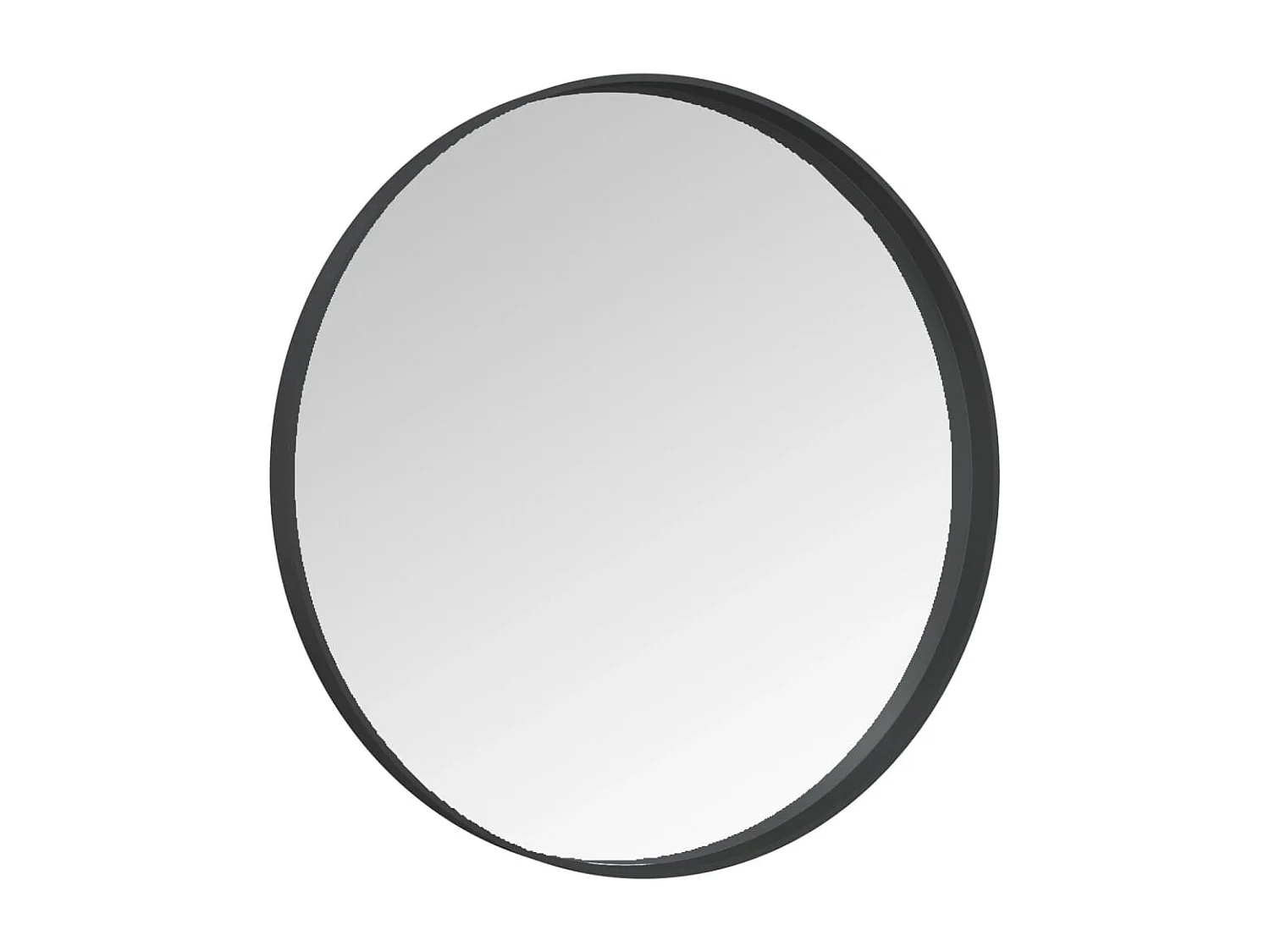 Miroir mural Noir 50 cm