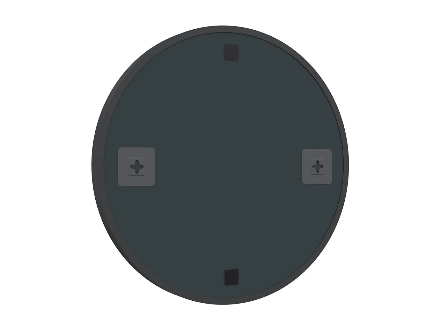 Miroir mural Noir 50 cm