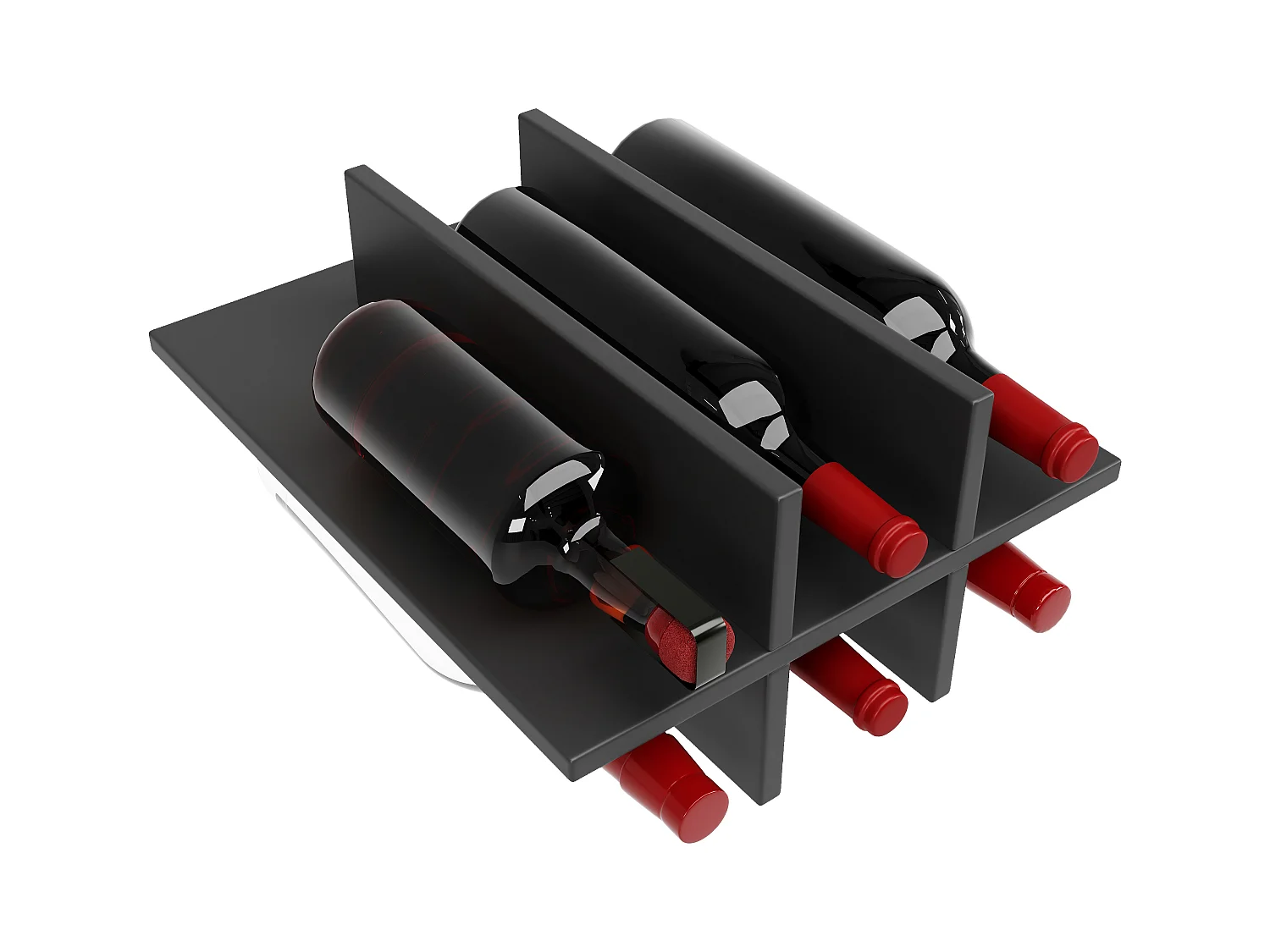 Ilot central de cuisine mobile avec 2 portes et 2 tiroirs - 102x45x92 cm - Bois MDF - Noir et naturel