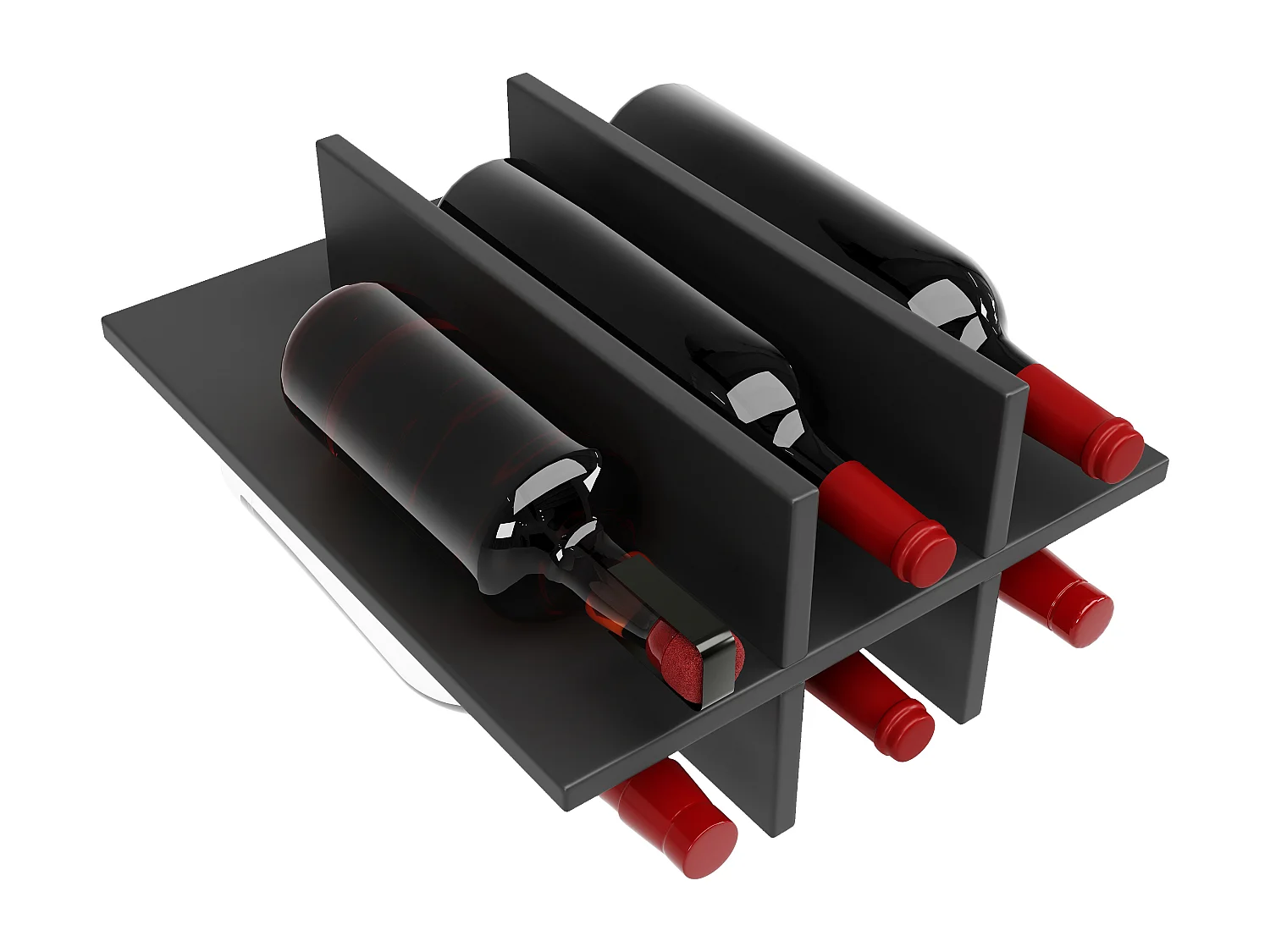 Mobilna wyspa kuchenna z 2 drzwiami i 2 szufladami - 102x45x92 cm - Drewno MDF - Czarny i naturalny