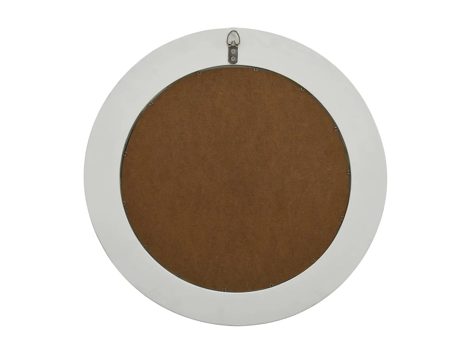 Miroir mural style baroque 50 cm Blanc