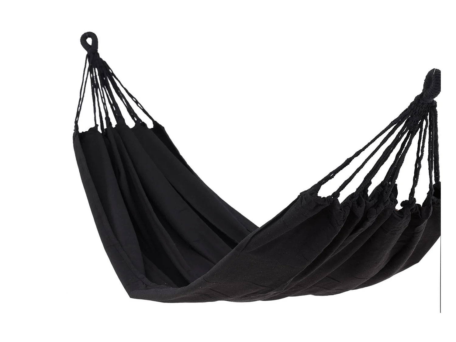 Hamac en Tissu "Hedvig" 200cm Noir