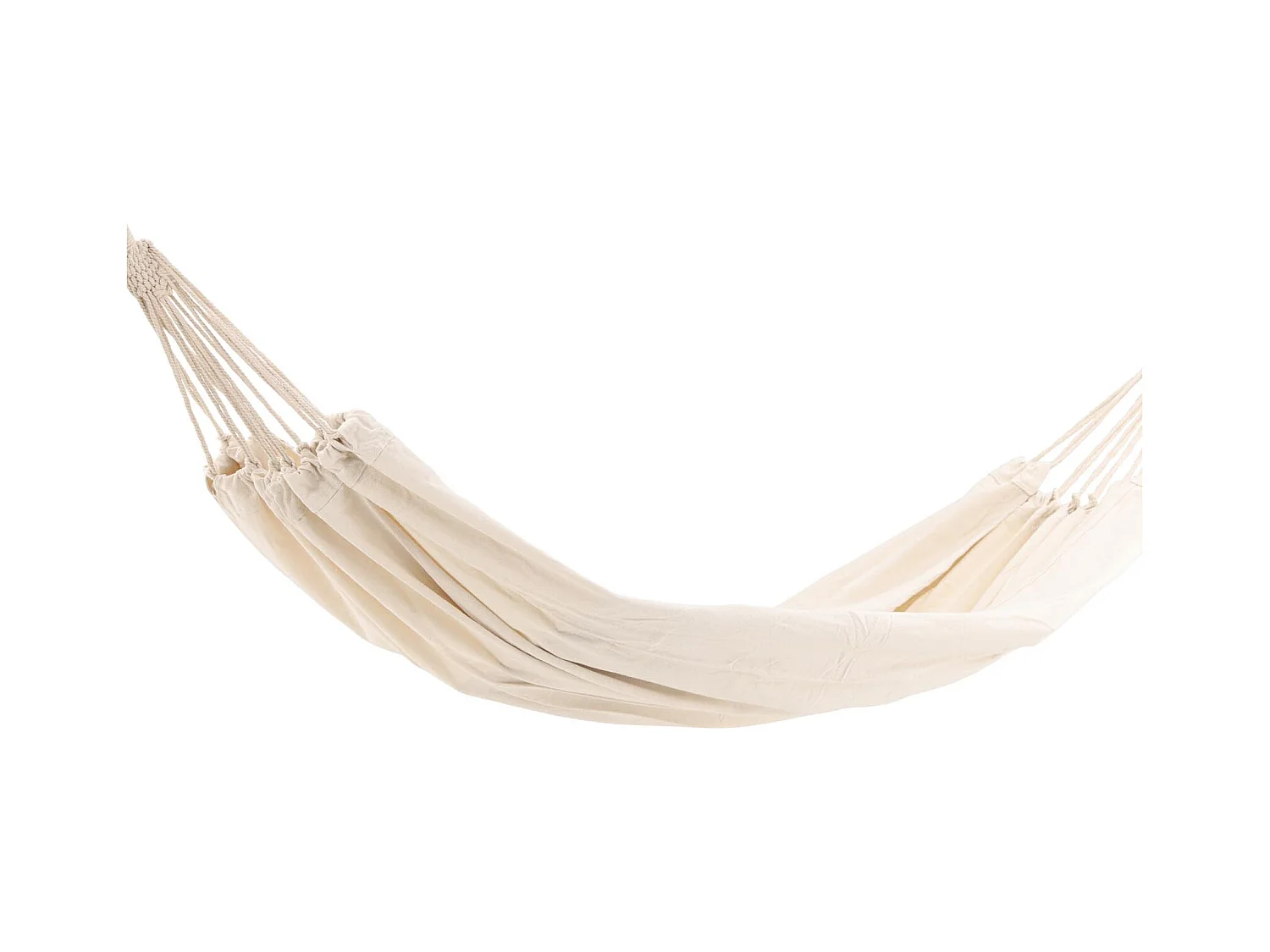 Hamac en Tissu "Hedvig" 200cm Blanc Crème