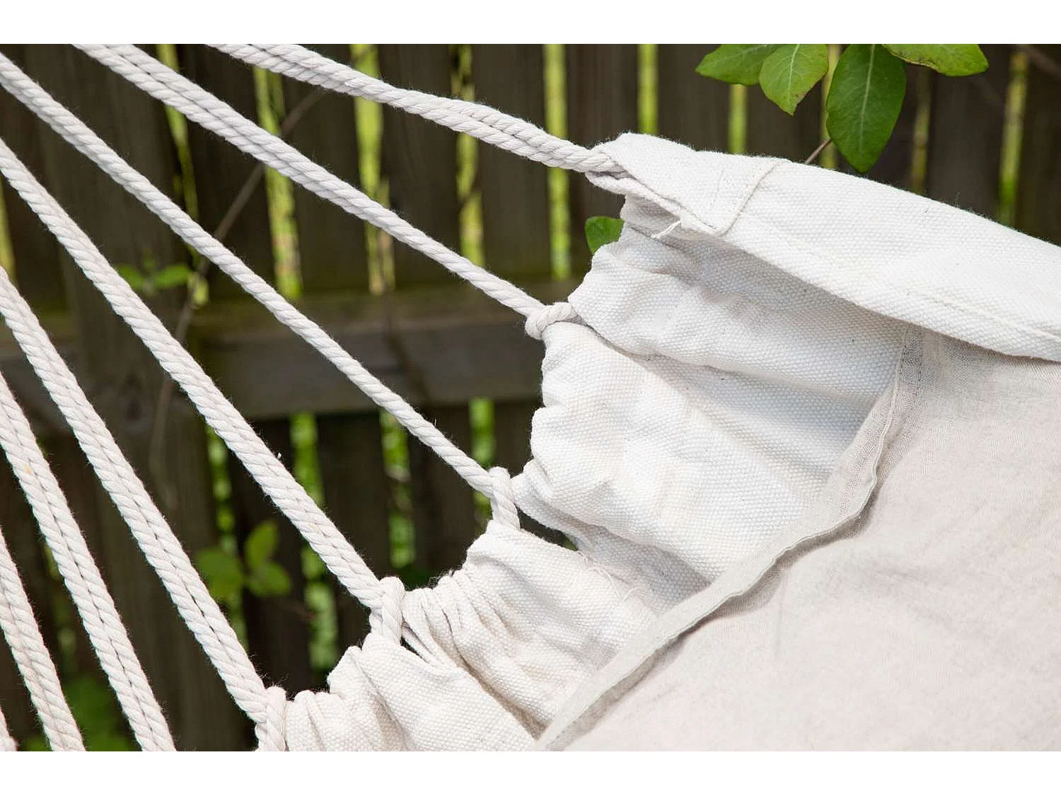 Hamac en Tissu "Hedvig" 200cm Blanc Crème