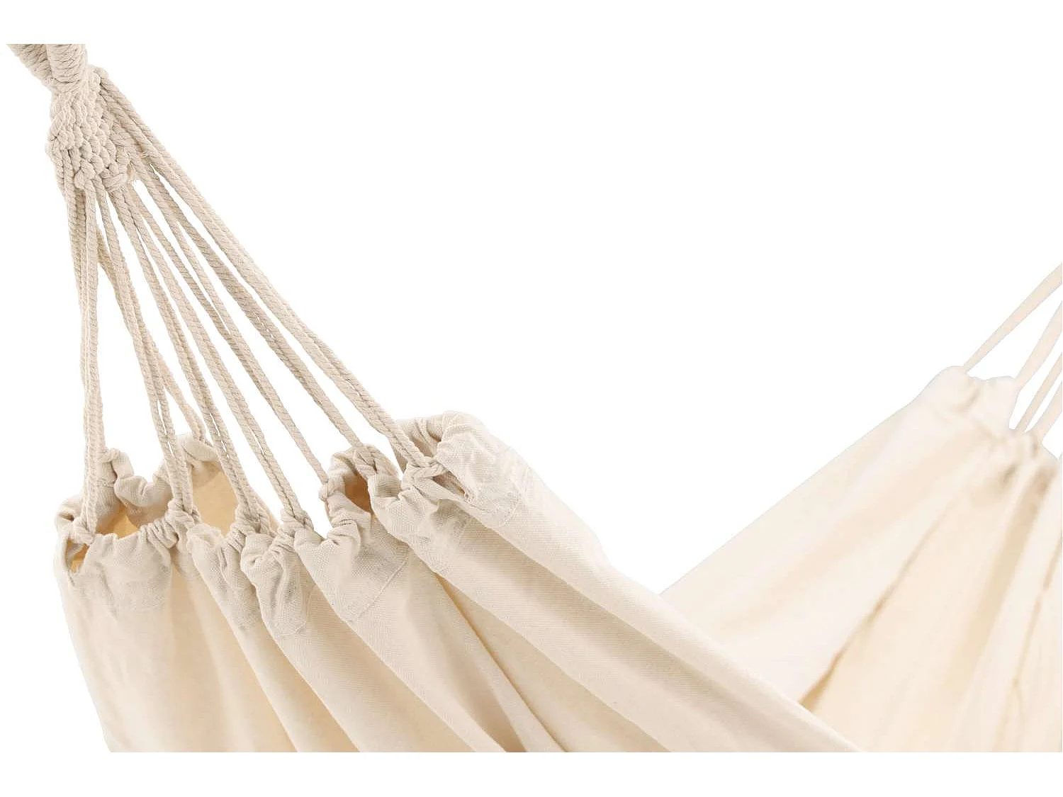 Hamac en Tissu "Hedvig" 200cm Blanc Crème
