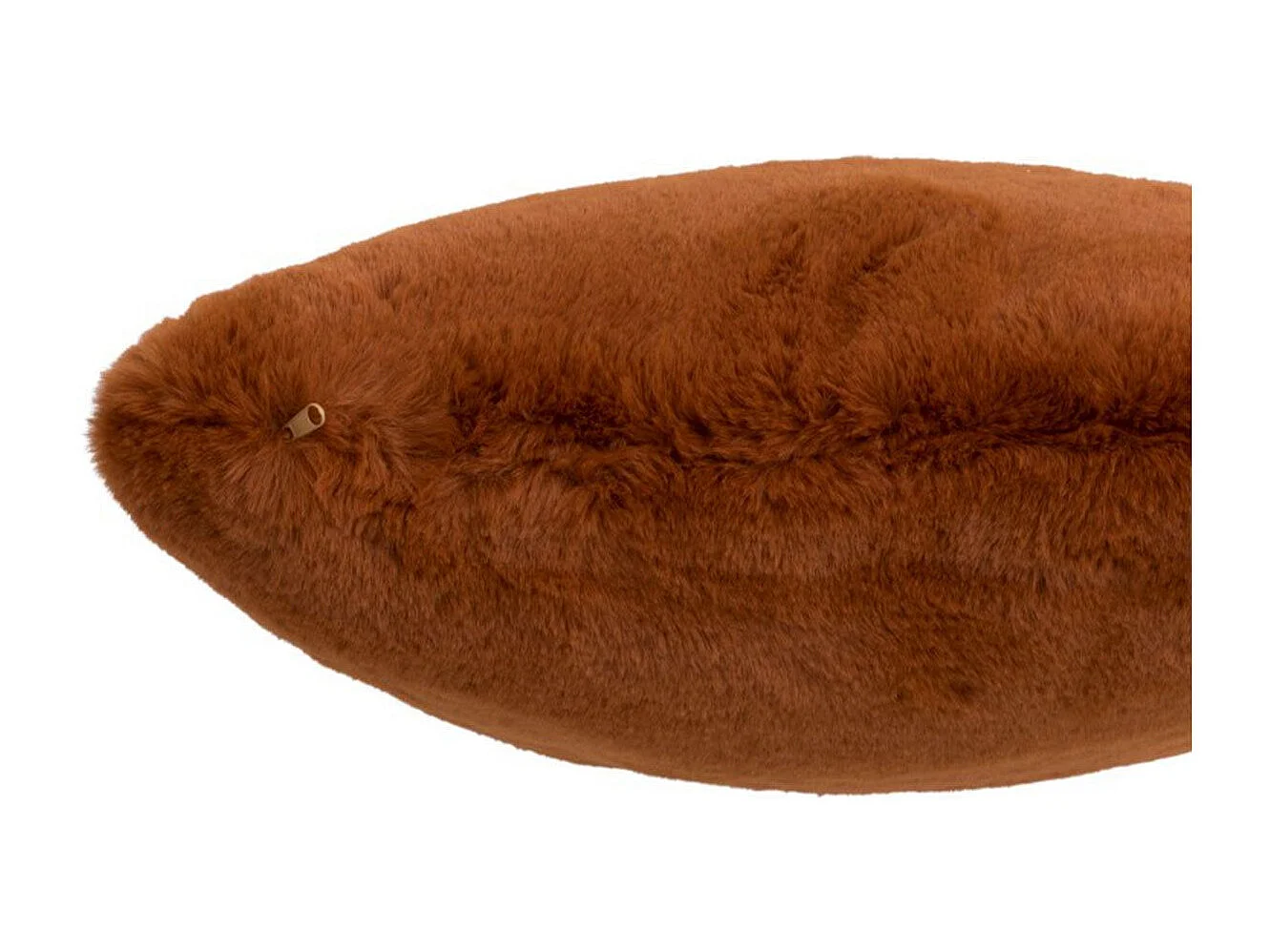 Coussin Imitation Fourrure "Cutie" 45x45cm Rouille