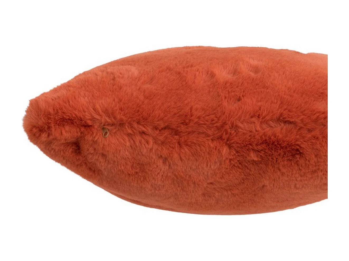 Coussin Imitation Fourrure "Cutie" 45x45cm Orange