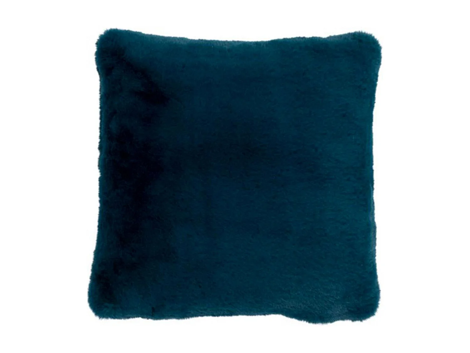 Coussin Imitation Fourrure "Cutie" 45x45cm Bleu