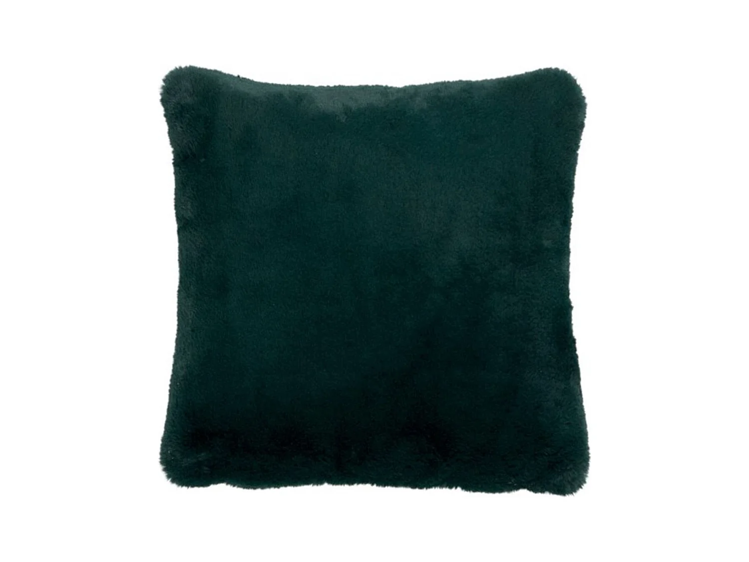 Coussin Imitation Fourrure "Cutie" 45x45cm Vert