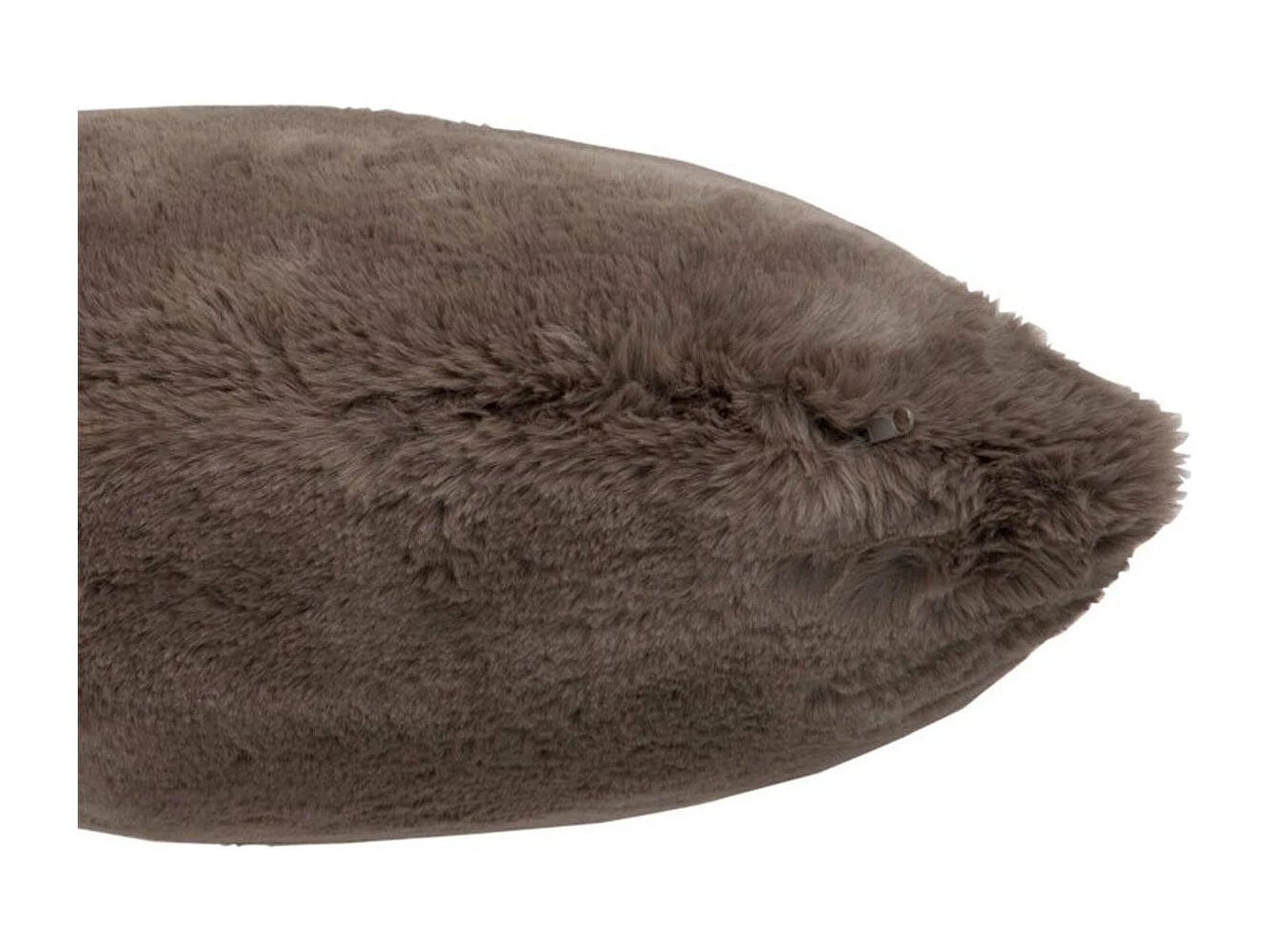 Coussin Imitation Fourrure "Cutie" 45x45cm Taupe