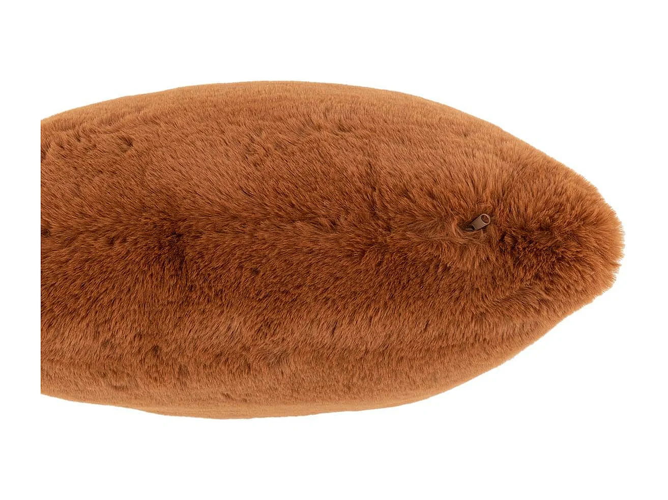 Cuscino quadrato in poliestere marrone 45x45 cm