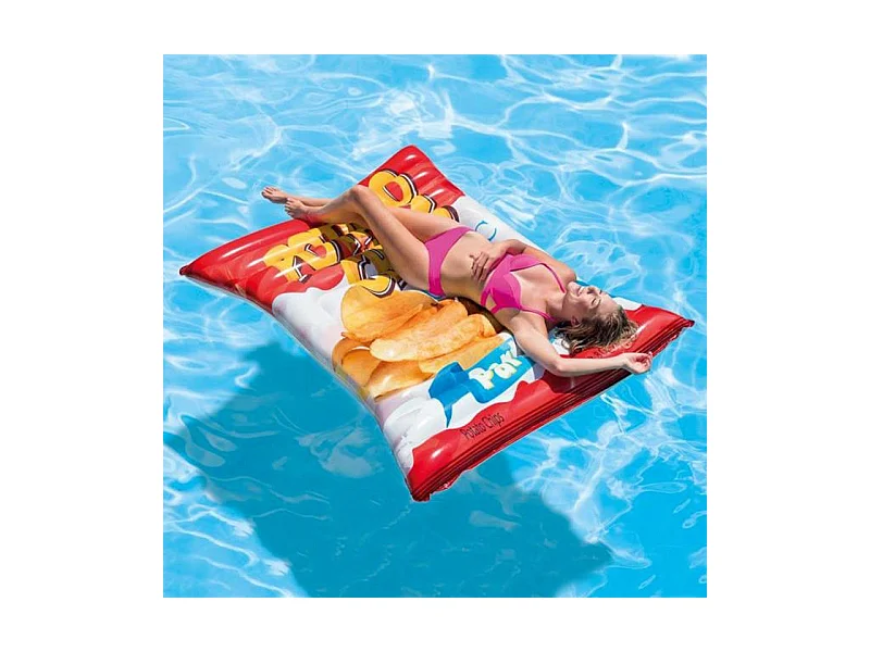 Colchoneta Bolsa de patatas fritas Intex 178 x 140 cm
